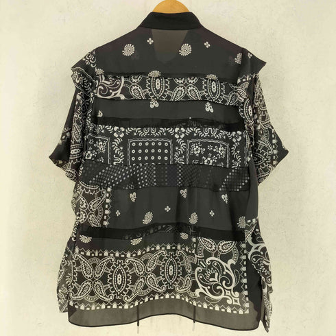 サカイ Sacai 21SS Archive Print Mix Pullover アーカイブ プリント ミックス プルオーバー レディース 3