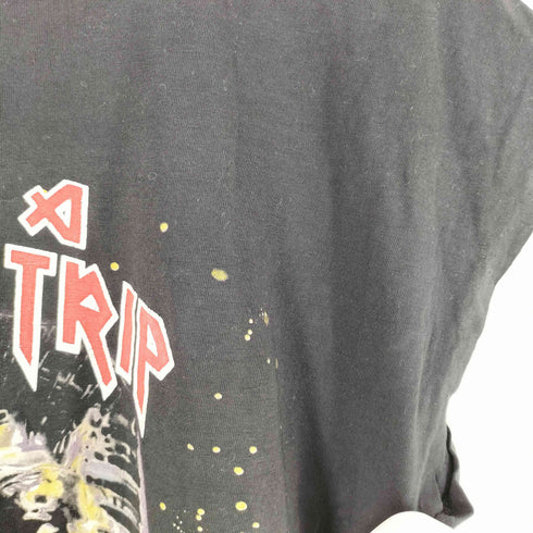 バレンシアガ BALENCIAGA 13AW JOIN A WEIRD TRIP プリントカットソー レディース import:XS