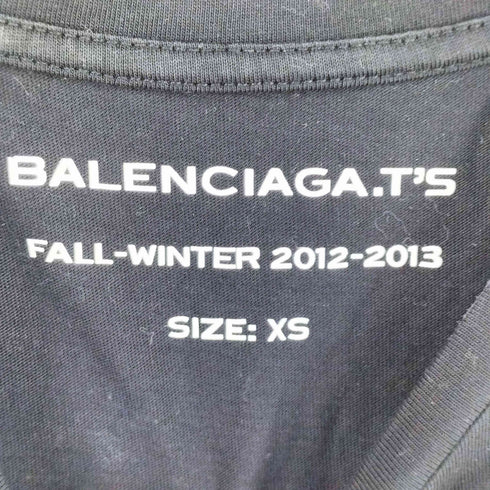 バレンシアガ BALENCIAGA 13AW JOIN A WEIRD TRIP プリントカットソー レディース import:XS