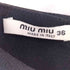 ミュウミュウ miu miu ケープデザイン ミニワンピース レディース FR:36