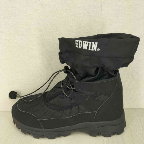 エドウィン EDWIN 裏フリースボア 折り返し 2WAY スノーシューズ ウィンターブーツ メンズ JPN:27