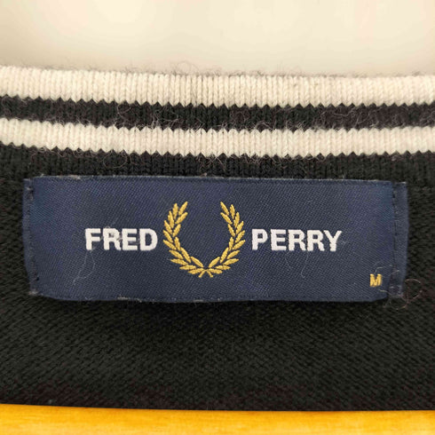フレッドペリー FRED PERRY Classic V-Neck Sweater Jumper ニット メンズ import:M