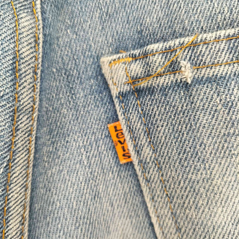 リーバイス Levis 79年製 USA製 42TALON ボタン裏562 646 ベルボトムブーツカットデニム メンズ W30