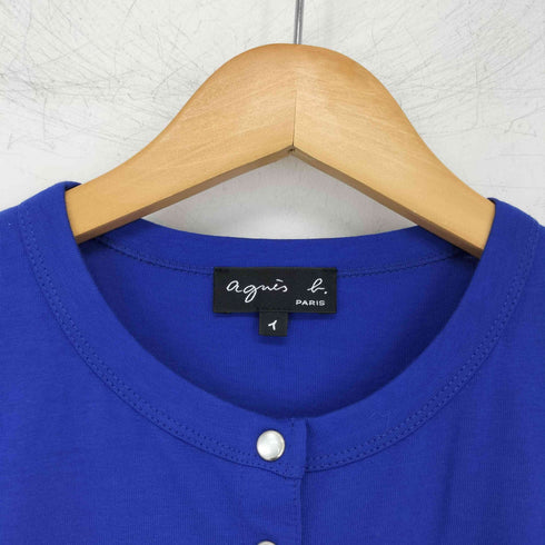 アニエスベー agnes b. PARIS プレッションカーディガン レディース