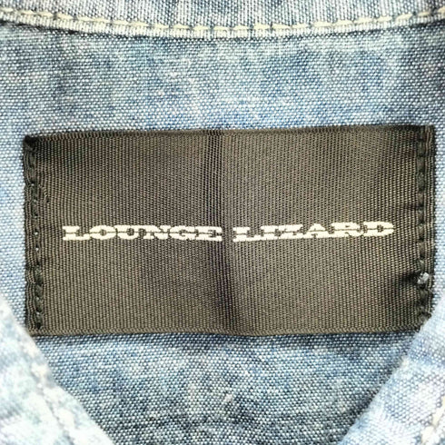 ラウンジリザード LOUNGELIZARD ショートスリーブ ウエスタン ワイヤーシャツ メンズ JPN:1