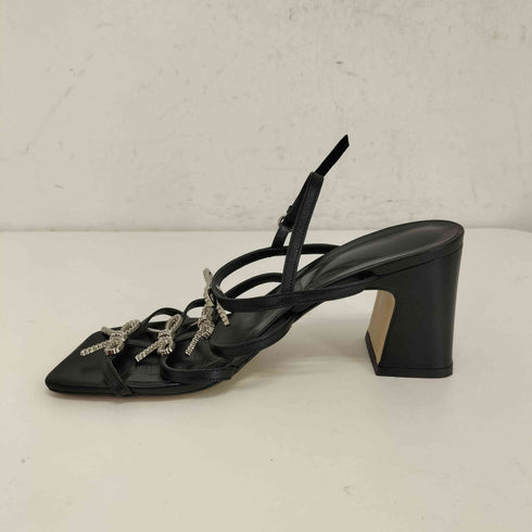 CLAUDIE PIERLOT Jewelled leather sandals ジュエル レザー サンダル レディース JPN:36