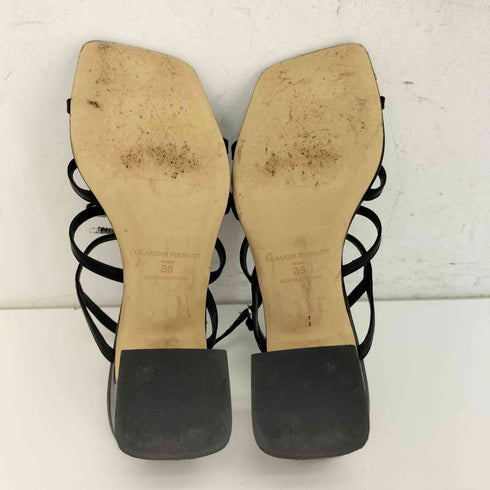 CLAUDIE PIERLOT Jewelled leather sandals ジュエル レザー サンダル レディース JPN:36
