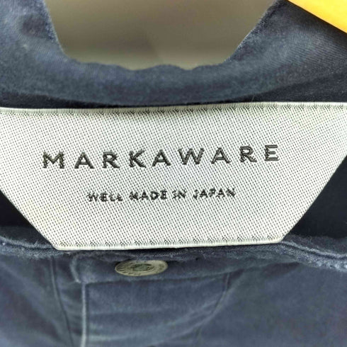 マーカウェア markaware NEW COMFORT FIT BAND COLLAR SHIRT ニューコンフォートフィット バンドカラーシャツ メンズ JPN:1