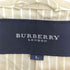 バーバリーロンドン BURBERRY LONDON ホース刺繍 ストライプガウンコート メンズ import:L