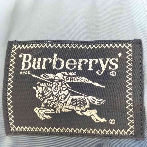 バーバリーズ BURBERRYS 2B 背抜き モヘア混 ウール テーラードジャケット メンズ