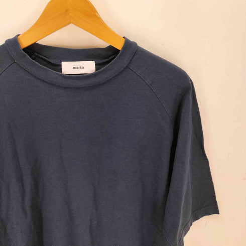 マーカ marka CREW NECK S/S combed cotton knit クルーネックTシャツ メンズ JPN:1