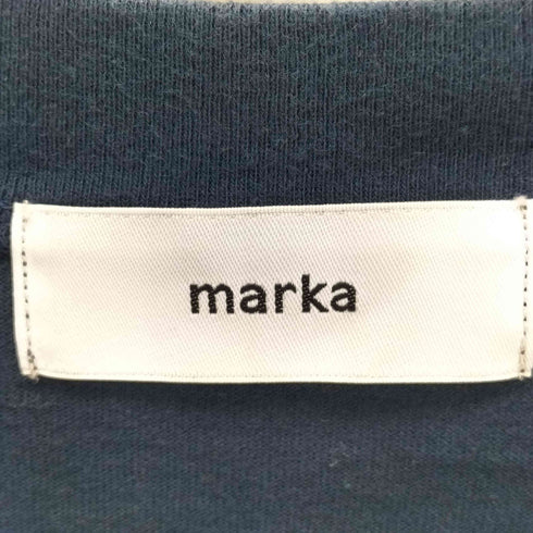 マーカ marka CREW NECK S/S combed cotton knit クルーネックTシャツ メンズ JPN:1