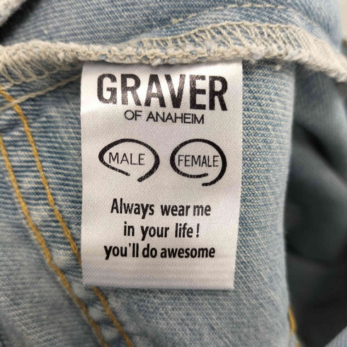graver of anaheim ドットクロス デニムパンツ レディース JPN:M