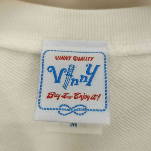 VINNY EXCUSE MY DUST キャラクター 両面袖プリント クルーネック スウェット メンズ JPN:M