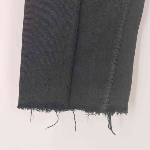 YAMASAWA FABRIC ヤマサワファブリック センターシーム ストレートデニムパンツ レディース W36