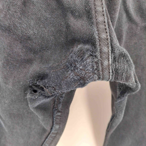 YAMASAWA FABRIC ヤマサワファブリック センターシーム ストレートデニムパンツ レディース W36