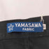 YAMASAWA FABRIC ヤマサワファブリック センターシーム ストレートデニムパンツ レディース W36