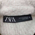 ザラ ZARA リンジトリム テクスチャー ベスト レディース import:XS