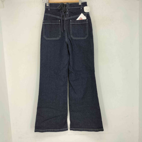 リリーブラウン Lily Brown ストレッチセミフレアデニムパンツ レディース JPN:0