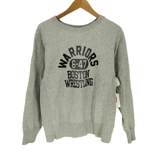 チェスウィック Cheswick WARRIORS BOSTON WRESTLING プリント リバースウィーブ型 スウェット メンズ import:M