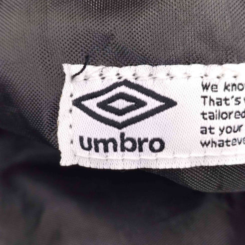 アンブロ UMBRO 別注 ロゴ刺繍 ナイロン ドローコード ナップサック メンズ