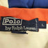 ポロバイラルフローレン Polo by RALPH LAUREN スモールポニー刺繍 ボーダー スウェット ハーフジップ ポロ プルオーバー メンズ import:L
