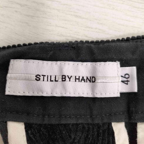 スティルバイハンド STILL BY HAND 太畝ストレッチコーデュロイパンツ メンズ JPN:46