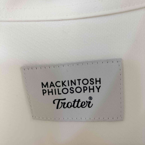トロッターマッキントッシュフィロソフィー TROTTER MACKINTOSH PHILOSOPHY ボタンダウン レギュラーカラーシャツ メンズ US:38