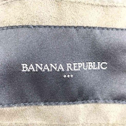 バナナリパブリック BANANA REPUBLIC スタンドカラー スウェードジャケット メンズ import:S