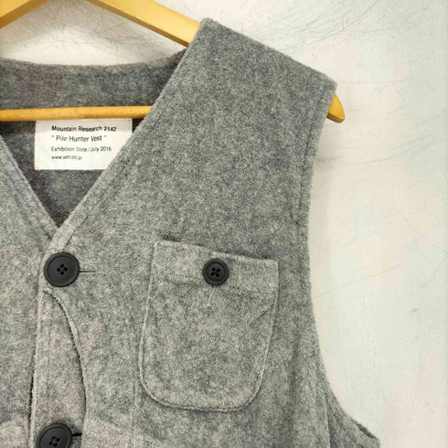 マウンテンリサーチ MOUNTAIN RESEARCH pile hunter vest メンズ JPN:M