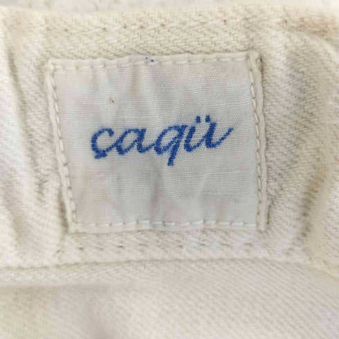 CAQU サキュウ リネン アンクル ボーイズ パンツ レディース 2