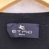 エトロ ETRO シルクウール 異素材切替 ボタニカル 長袖 ニット レディース 40