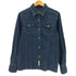 エディーバウアー Eddie Bauer DENIM コットンデニムシャツ レディース import:S