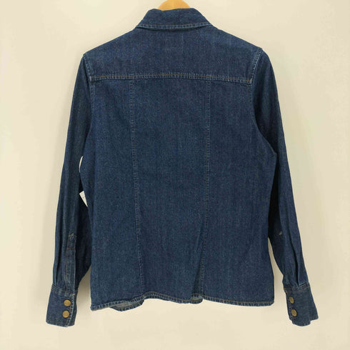 エディーバウアー Eddie Bauer DENIM コットンデニムシャツ レディース import:S