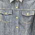 エディーバウアー Eddie Bauer DENIM コットンデニムシャツ レディース import:S
