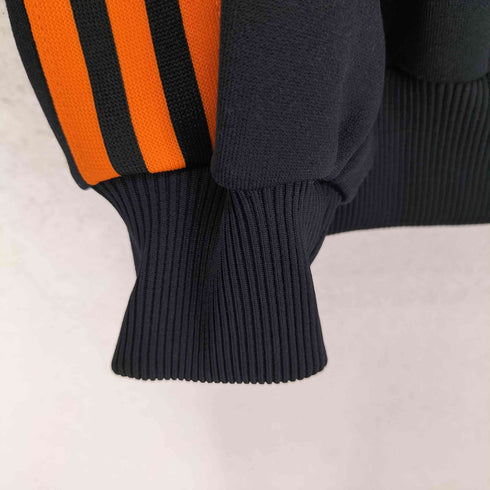 アディダス adidas 80S デサント製 ロゴ刺繍 3ストライプス トラックジャケット メンズ 4号