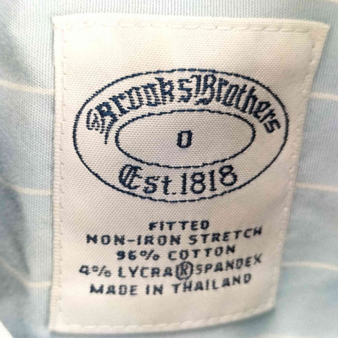 ブルックスブラザーズ BROOKS BROTHERS ストライプ 長袖コットンシャツ レディース 0