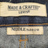 リーバイスメイドアンドクラフテッド Levis Made & Crafted needle narrow イタリア製 ジップフライ メンズ W30