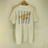 フルーツオブザルーム FRUIT OF THE LOOM 90S USA製 袖裾シングル カレッジ プリント 半袖 Tシャツ メンズ L