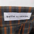 ビュルデサボン bulle de savon ウール混 チェック プリーツスカート レディース FREE