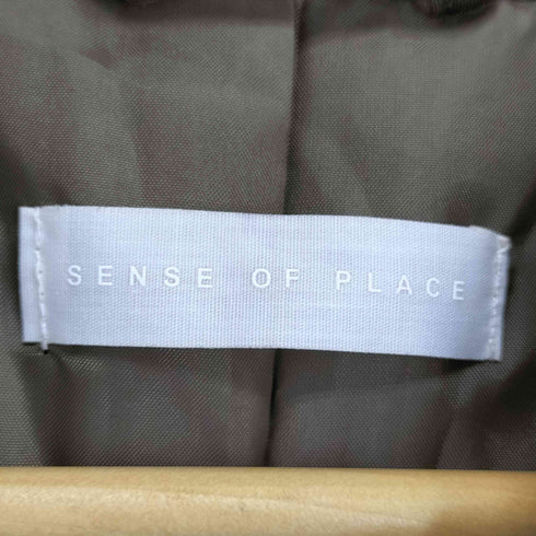 センスオブプレイス SENSE OF PLACE 26SS FSステンカラージャケット レディース ONE SIZE