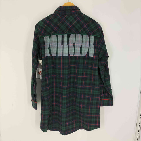 ローリングクレイドル Rolling Cradle ロングチェックシャツ メンズ JPN:XL