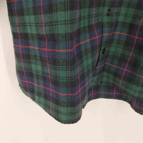 ローリングクレイドル Rolling Cradle ロングチェックシャツ メンズ JPN:XL