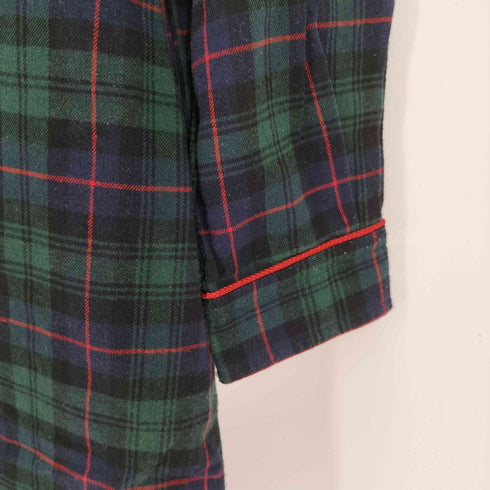 ローリングクレイドル Rolling Cradle ロングチェックシャツ メンズ JPN:XL
