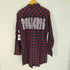 ローリングクレイドル Rolling Cradle ロングチェックシャツ メンズ JPN:XL