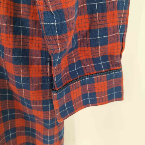 ローリングクレイドル Rolling Cradle ロングチェックシャツ メンズ JPN:XL