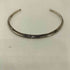 ナバホ NAVAJO TAHE タヘ スターリングシルバー スタンプワーク バングル メンズ