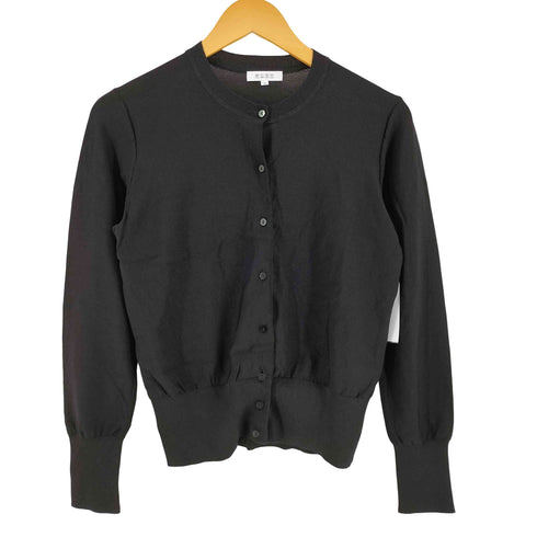 プラステ PLST UVカット レーヨンブレンド クルーネックカーディガン レディース M