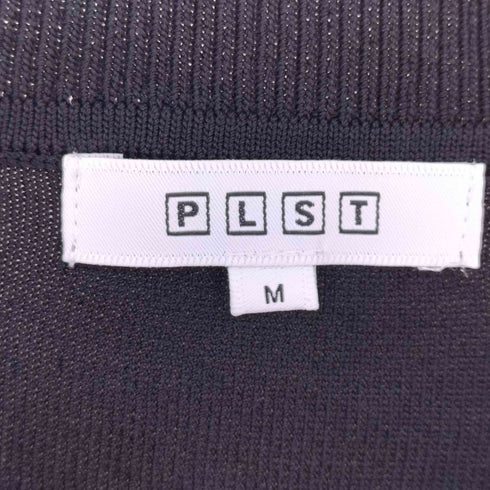 プラステ PLST UVカット レーヨンブレンド クルーネックカーディガン レディース M