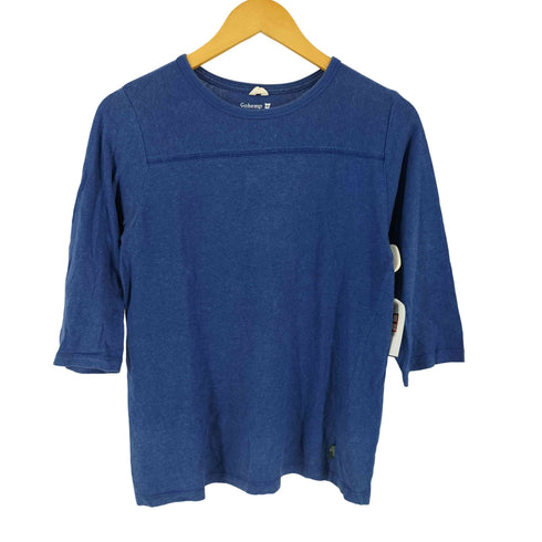 ゴーヘンプ GOHEMP ヘンプ オーガニックコットン 7分丈 カットソー メンズ M